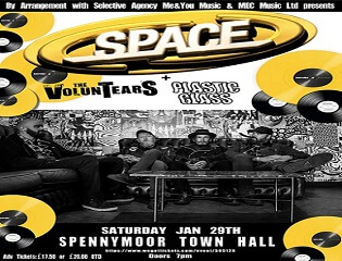 LIVE MUSIC EVENT - SPACE, THE VOLUNTEARS