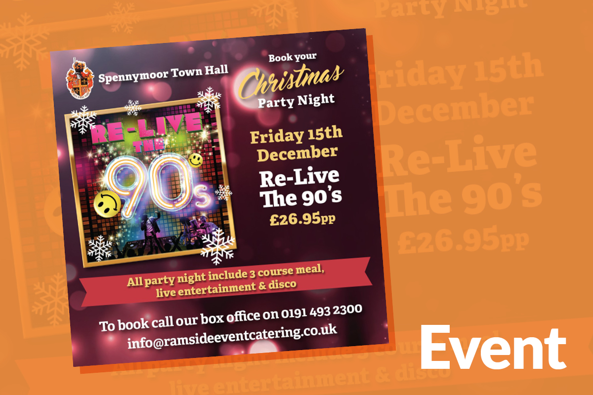 Ramside Xmas Relive the 90's - 15th December Image